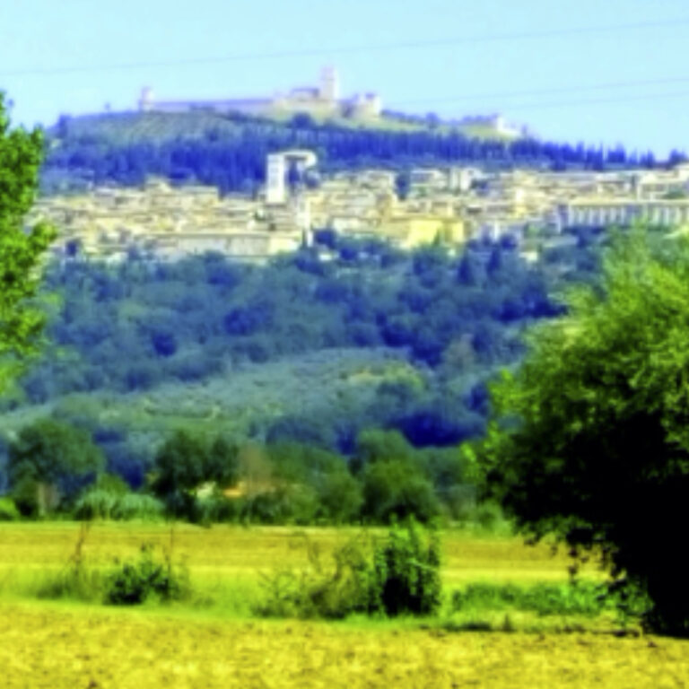 Hilltop town of Assisi